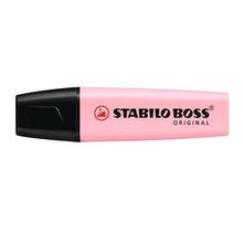 스타빌로 보스파스텔형광펜 2mm+5mm 핑크블러쉬