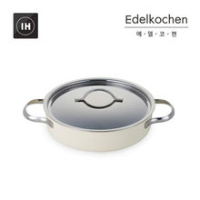 에델코첸 통3중 클래식L 전골냄비 24cm (아이보리)