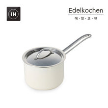 에델코첸 통3중 클래식L 편수냄비 16cm (아이보리)