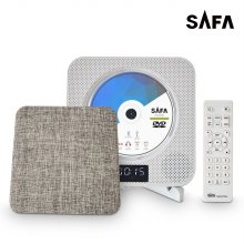 사파(SAFA) 벽걸이 DVD오디오 SDV50 스탠드형 라디오 블루투스 DVD플레이어.cd플레이어.dvd플레이어.라디오.USB.패브릭커버 포함