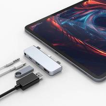 [HYPER] 하이퍼드라이브 HD319E 4-Port USB Type-C Hub for iPad Pro 실버