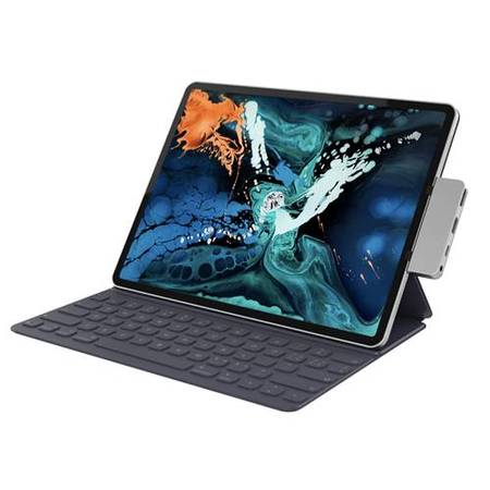 [HYPER] 하이퍼드라이브 HD319E 4-Port USB Type-C Hub for iPad Pro 그레