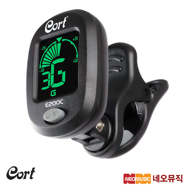 콜트기타튜너 Cort Guitar Tuner E200C /미니클립튜너