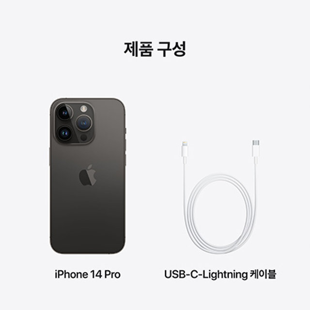 아이폰14 프로 자급제 (1TB, 스페이스블랙)