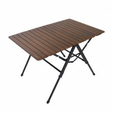 스노우라인 이지 폴딩 테이블 와이드 우드 /캠핑 접이식 책상