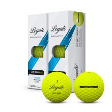 레가토 USGA 공인구 우레탄 3피스 골프공 옐로우 비거리 골프볼 (2슬리브)