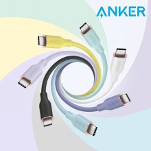 ANKER 플로우 USB C to C 100W PD 고속충전 케이블 90cm