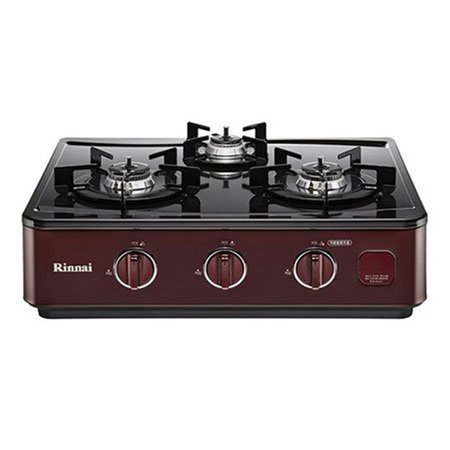 [중급 - 리퍼비시] 3구 가스레인지 RTR-W3001P [ LPG / 자동 화력조절 / 과열방지 센서 / 건전지 교체 알림 ]
