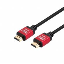컴스 HB569 고급형 레드 메탈 HDMI 케이블 (v2.0/20m)