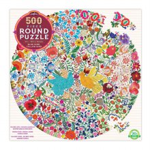 파랑새와 방울새 500피스 라운드 퍼즐