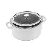 [해외] 스타우브 꼬꼬떼 라운드 3.9QT (24cm) 화이트