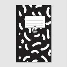 (YOU.GREAT.)GREAT NOTE 02-Black Retro Pattern[페이퍼팩]
