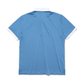 소매 YOKO 카라넥 남성 반팔 티셔츠[BLUE]