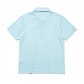 투에니더그 자수 카라 남성 반팔 티셔츠[ICE BLUE]
