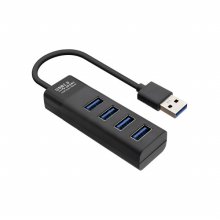 컴스 TB025 USB허브 (USB2.0/4포트/무전원)