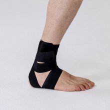 포윈 베네플렉 실리콘 발목 보호대 기본 스포츠 테이핑 블랙