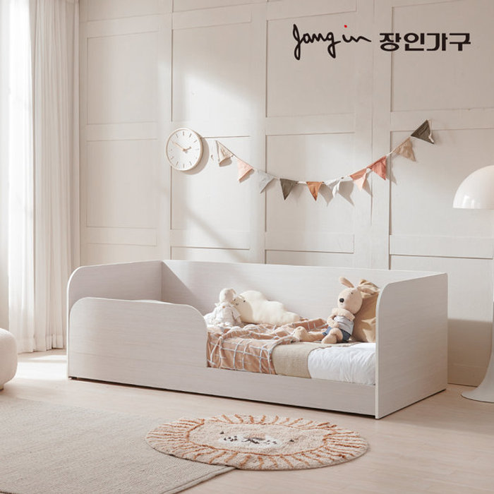 장인가구 비밀특가 뉴피터 E0등급 저상형 데이베드 침대 일반형 프레임 S +가드