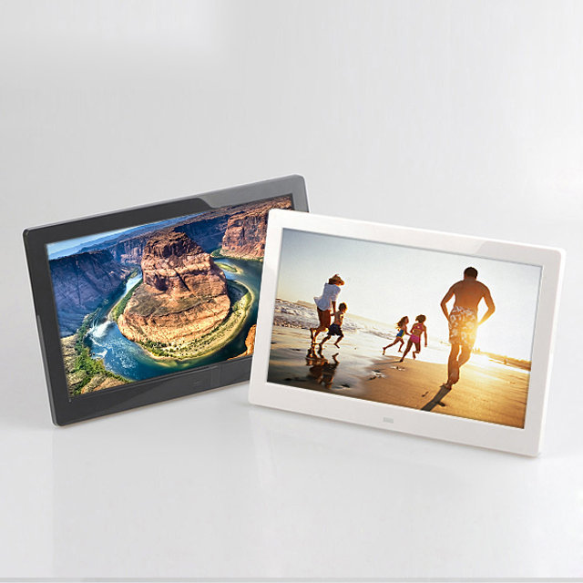 카멜 25cm PF1040IPS 디지털액자 풀HD 동영상 지원 광고용모니터