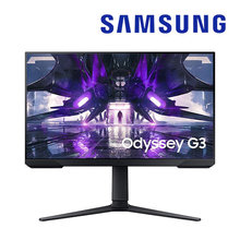 삼성전자 오디세이 G3 S24AG300 24인치 게이밍 모니터 144Hz 1ms 피벗