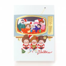못난이 산타 크리스마스 카드 FS7082-6