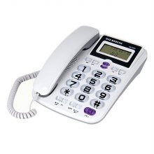 유선 일반/효도 전화기 DM-980 화이트 발신자 표시 집/사무용