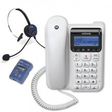 모토로라 유선전화기 CT511RA+오빌헤드셋 HP-103 세트 (1월 15일발송 예정)