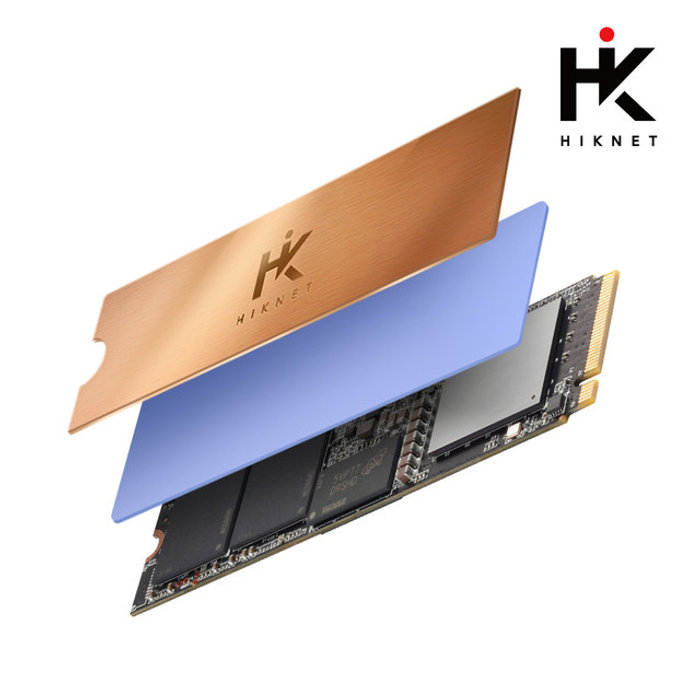 하이케이넷 HiK CL-P1 M.2 SSD Nvme 히트싱크 구리방열판 1mm 초슬림 나사 1개 동봉