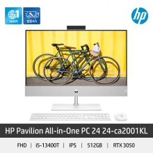 [공식총판/신제품] HP 파빌리온 24-ca2001kl (Window11 Pro) [RAM 8GB무상 추가] 일체형 올인원PC 컴퓨터