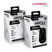 하이퍼엑스 헤이스트 2 Haste II 무선 게이밍 마우스 블랙/화이트