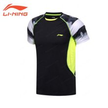 리닝 남성 티셔츠 AAYM021-2 블랙