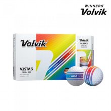 볼빅 비스타3 프리즘 360 골프공 3피스 TA2694702