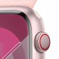 애플워치 9 45mm, GPS + Cellular (핑크 알루미늄, 핑크 스포츠루프) - [MRMM3KH/A]