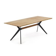 Amethyst 아메티스트 오크 다이닝 테이블 네츄럴(160cm)