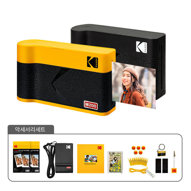 코닥 미니2 ERA M200+악세사리 번들 휴대용 포토프린터 사진인화기