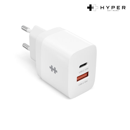 하이퍼 주스 20W 멀티 USB-C 타입 고속 충전기 (HJ205)