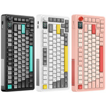 FL ESPORTS CMK75 발렌타인 핑크 카일 아이스실버축 유무선 기계식 키보드