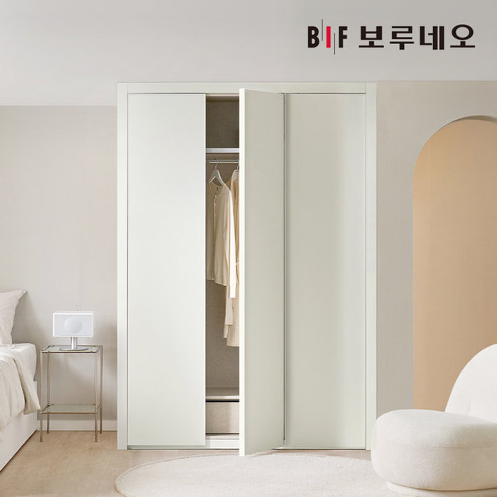 보루네오 210cm 네오 여닫이 작은방 붙박이장