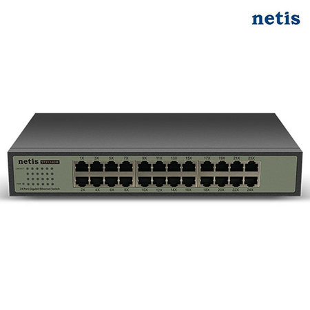 netis ST3124GM 24포트 기가비트 스위칭허브 1000Mbps