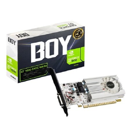 갤럭시 지포스 GT1030 BOY EXOC WHITE D5 2GB LP 그래픽카드