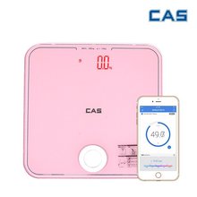 CAS 카스 가정용 스마트 디지털 체중계 (핑크)