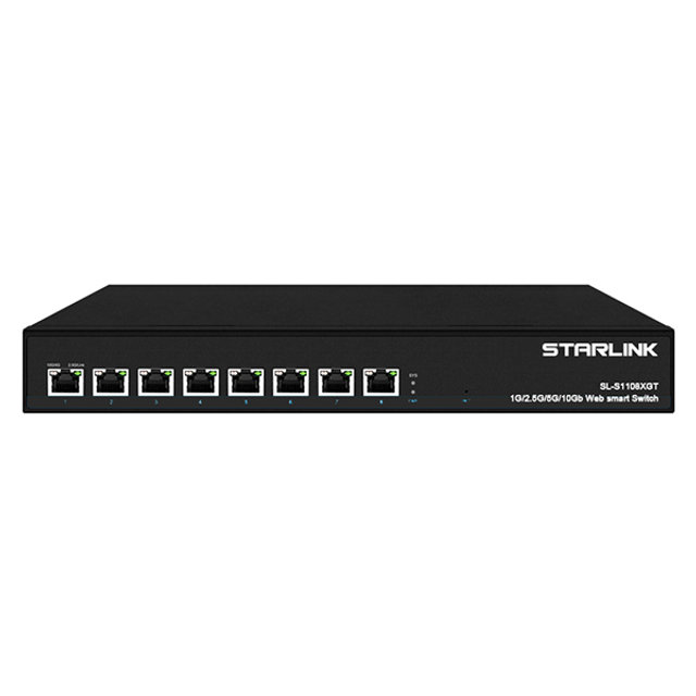 유비큐넷 STARLINK SL-S1108XGT 스위칭허브 (8포트)