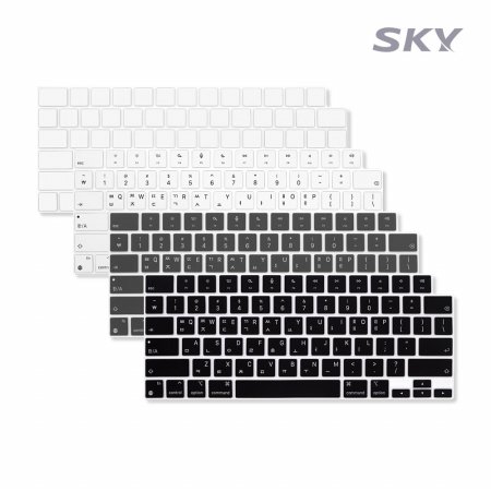 스카이 맥북 실리콘 키스킨 3개입 세트 SKY-PE30