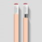 애플펜슬 USB-C 육각 연필 케이스 실리콘 보호 커버 PA-23