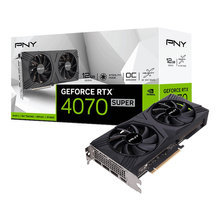 PNY 지포스 RTX 4070 SUPER VERTO OC D6X 12GB DF 그래픽카드 마이크로닉스