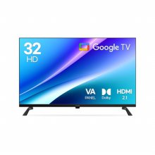 2024년형 32인치 스마트 HD 구글 TV 에너지효율 1등급 T3203KHG  벽걸이기사설치(상하)
