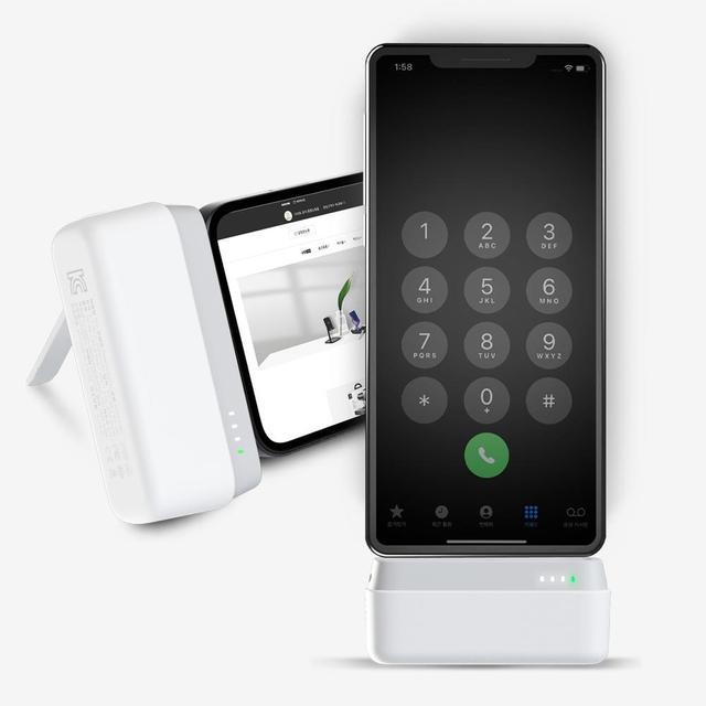디지토 20W 도킹형 PD 고속충전 5000mAh 8핀 C타입 일체형 미니 