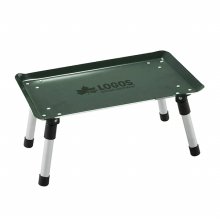 [로고스] 하드 마이 미니 테이블 (카키블랙) - 트레킹패드/보조테이블