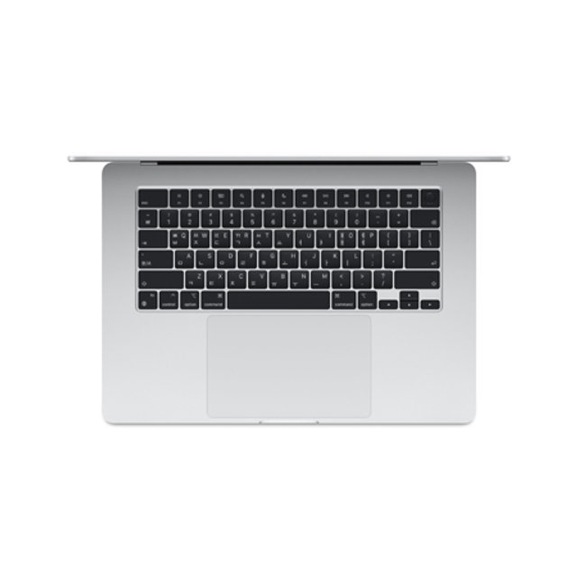 맥북에어 15 M3, 8코어 CPU, 10코어 GPU, 16GB RAM, 512GB SSD - 실버 [MXD23KH/A]