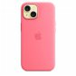 MacSafe형 아이폰15 실리콘케이스 핑크