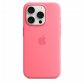 MacSafe형 아이폰15 프로 실리콘케이스 핑크